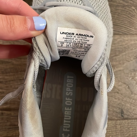 Size 9 - Under Armour HOVR Breakthru Mod Grey W - Picture 8 of 9